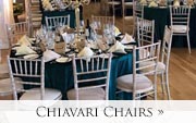 Chiavari chair hire Belfast Northern Ireland