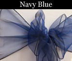 Organza Midnight Blue