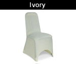 Ivory Spandex Chair Covers
