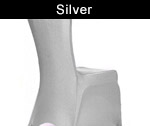 Silver Spandex Chair Covers